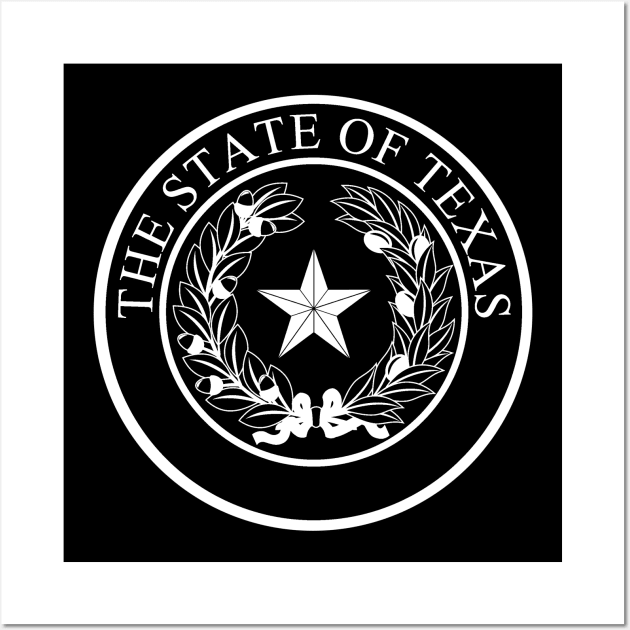 Texas Seal Wall Art by Historia